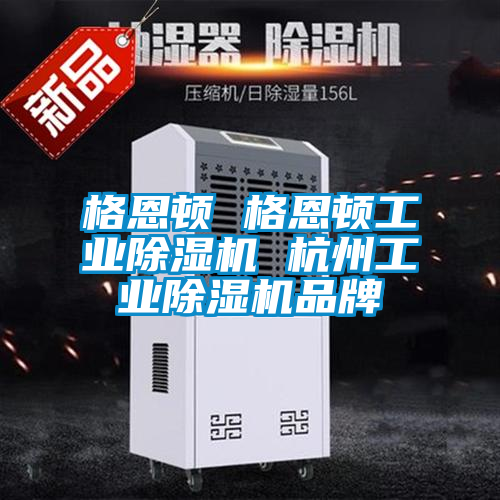 格恩頓 格恩頓工業除濕機 杭州工業除濕機品牌