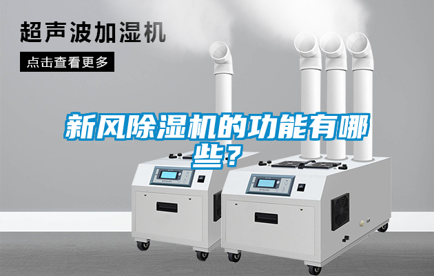 新風(fēng)除濕機(jī)的功能有哪些？