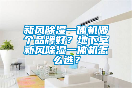 新風除濕一體機哪個品牌好？地下室新風除濕一體機怎么選？
