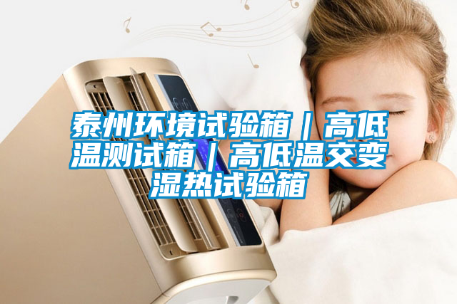 泰州環境試驗箱|高低溫測試箱|高低溫交變濕熱試驗箱